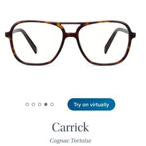 Warby Parker Carrick eyeglasses in great condition